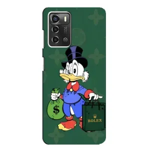 Чехли для ZTE Blade A52 - Скрудж МакДак Louis Vuitton (PREMIUMPrint) (Богата Утка)