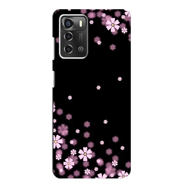 Чехол с принтом «Цветочки маленькие» для ZTE Blade A52 Чехол с принтом «Цветочки маленькие» для ZTE Blade A52