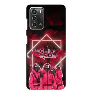 Чохол Гра в кальмара для ZTE Blade A52 (Охоронці Гра кальмара)