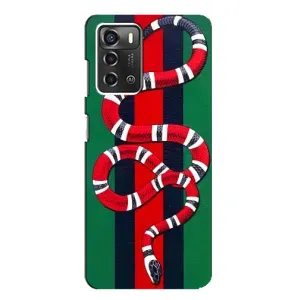 Чехол с принтом «Gucci змия» для ZTE Blade A52
