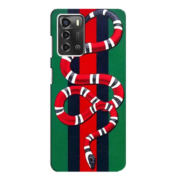 Чехол с принтом «Gucci змия» для ZTE Blade A52