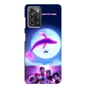 Чохол з принтом «КИТ BTS» для ZTE Blade A52
