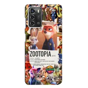 Чохол Зоотрополіс на ZTE Blade A52 (Постер Зоотрополіс)
