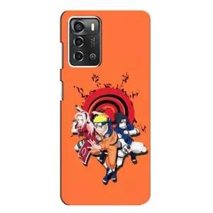 Чохол з принтом «команда Наруто» для ZTE Blade A52