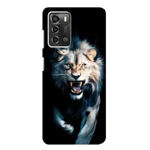 Чохол з принтом «Лев у темряві» для ZTE Blade A52