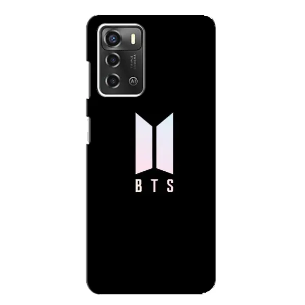 Чохол з принтом «Лого BTS» для ZTE Blade A52 Чохол з принтом «Лого BTS» для ZTE Blade A52