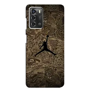 Чехлы для ZTE Blade A52 - с картинкой JORDAN (AlphaPrint)