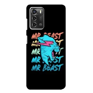 Чохол з принтом «logo Mr beast» для ZTE Blade A52