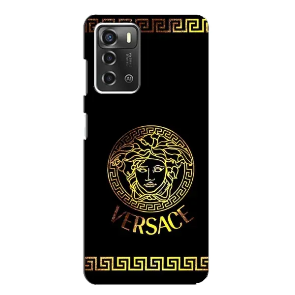 Чохол з принтом «Logo Versace» для ZTE Blade A52 Чохол з принтом «Logo Versace» для ZTE Blade A52