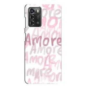 Чохол з принтом «Аморе любов» для ZTE Blade A52