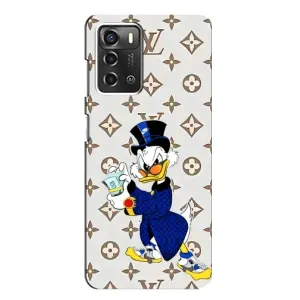 Чехли для ZTE Blade A52 - Скрудж МакДак Louis Vuitton (PREMIUMPrint) (Макдак на стилі)