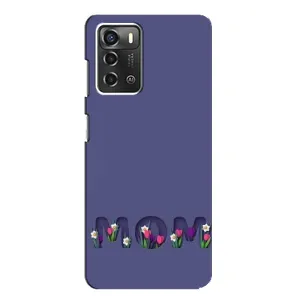 Чохол з принтом «Мама в квітах» для ZTE Blade A52