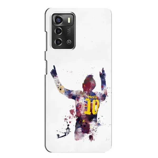 Чехол с принтом «Messi Barca» для ZTE Blade A52