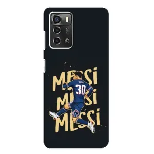 Чехол с принтом «Messi ПСЖ» для ZTE Blade A52