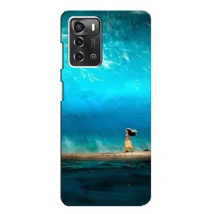 Чохол з мультфільмом Ваяна ZTE Blade A52 (Океан Моана)