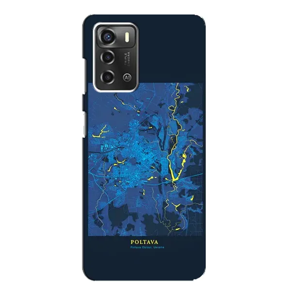 Чохол з принтом «Полтава» для ZTE Blade A52