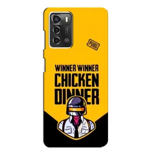 Чехол с принтом «Pubg шлем» для ZTE Blade A52