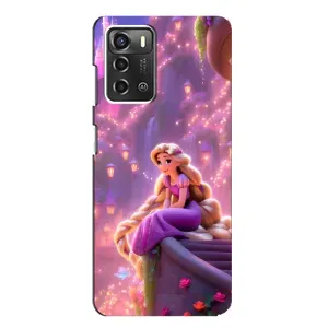 Чохол Рапунцель для ZTE Blade A52 (Рапунцель у замку)