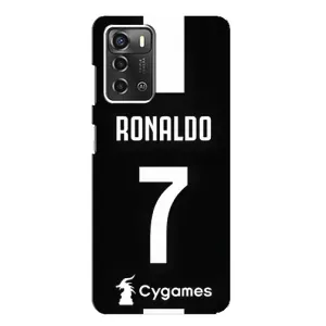 Чехол Криштиану Роналду для ZTE Blade A52 (AlphaPrint) (RONALDO 7)