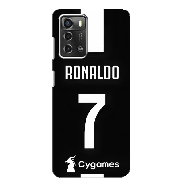 Чохол з принтом «RONALDO 7» для ZTE Blade A52 Чохол з принтом «RONALDO 7» для ZTE Blade A52