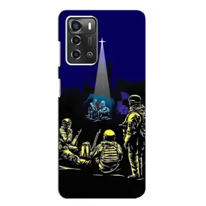 Різдвяні, Святкові Чохли для ZTE Blade A52 (Різдво в Україні)