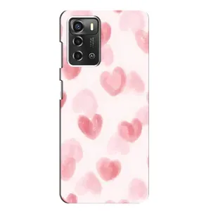 Чохол з розовим принтом для ZTE Blade A52