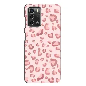 Чохол з принтом «Рожевий леопард» для ZTE Blade A52