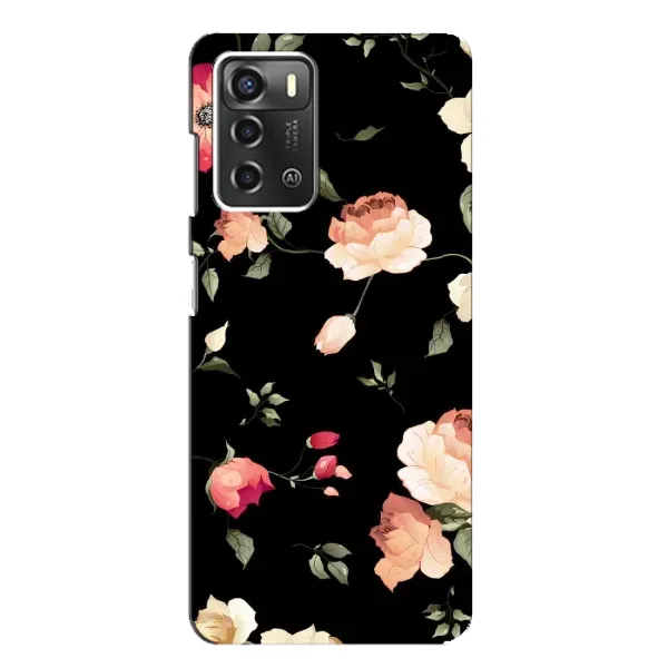Чохол з принтом «Трояндочки» для ZTE Blade A52