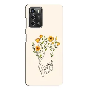 Чехлы для любимой на ZTE Blade A52 (VPrint) (Руки любві)