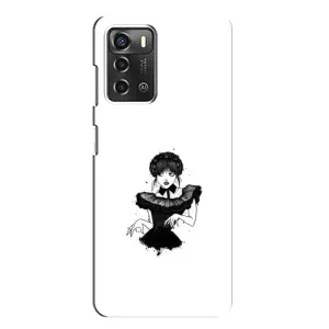 Чохли Венсдей на ZTE Blade A52 Уенсдей (AlphaPrint) (танець Венздей)