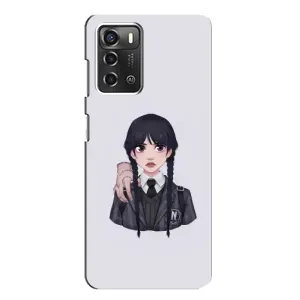 Чохли Венсдей на ZTE Blade A52 Уенсдей (AlphaPrint) (Венздей і Річ)
