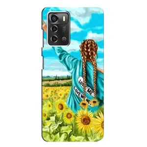 Чохол для Патріота України ZTE Blade A52 - (AlphaPrint) (Україночка)