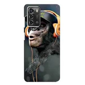 Чохол з принтом «В навушниках» для ZTE Blade A52