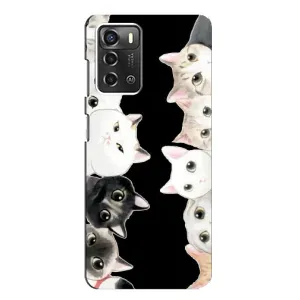 Чохол з принтом «Погляд котиків» для ZTE Blade A52