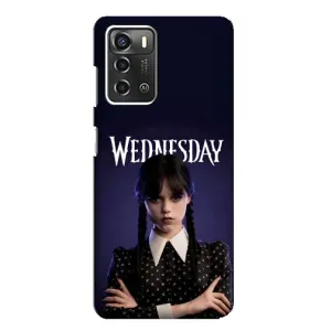 Чохли Венсдей на ZTE Blade A52 Уенсдей (AlphaPrint) (Wednesday)