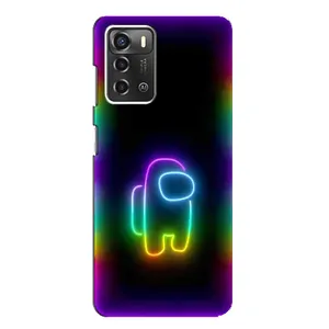 Чохол з принтом «Яскравий скін» для ZTE Blade A52