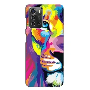 Чохол з принтом «Яскравий Лев» для ZTE Blade A52