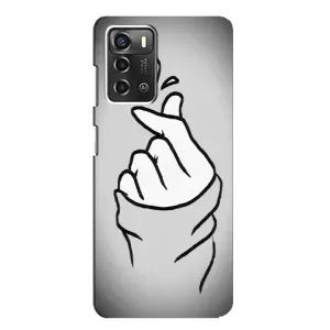 Чехол с принтом «Значок Love» для ZTE Blade A52
