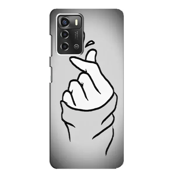 Чехол с принтом «Значок Love» для ZTE Blade A52 Чехол с принтом «Значок Love» для ZTE Blade A52