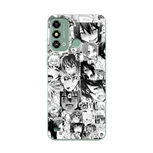 Чохол з принтом «Ahegao manga» для ZTE Blade A53