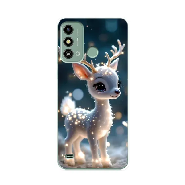 Чехол с принтом «Блестящий олененок» для ZTE Blade A53