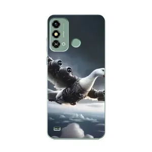 Чохол з мемом Тралалело тралала на ZTE Blade A53 (Бомбардіні гусіні)
