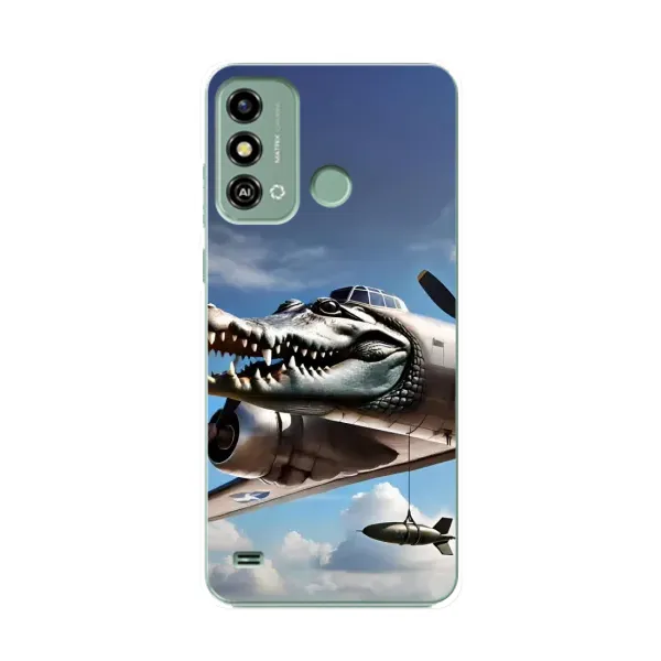 Чехол с принтом «Бомбардиро крокодило» для ZTE Blade A53