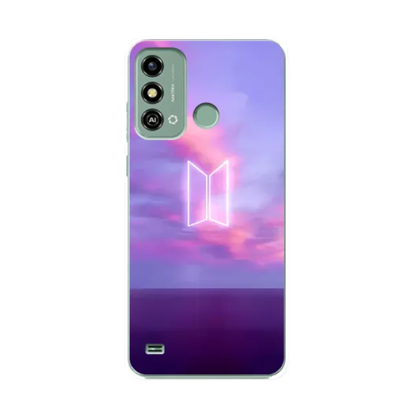 Чохол з принтом «BTS логотип» для ZTE Blade A53