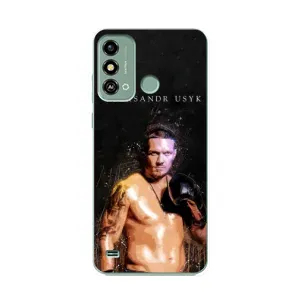 Чехол с принтом «Боксер Александр Усик» для ZTE Blade A53