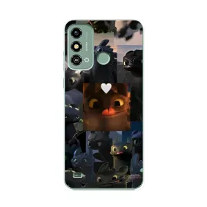 Чохол як приборкати дракона на ZTE Blade A53 (Дракон колаж)