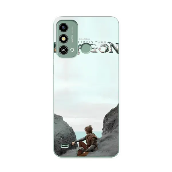 Чехол с принтом «Дракон лого» для ZTE Blade A53 Чехол с принтом «Дракон лого» для ZTE Blade A53