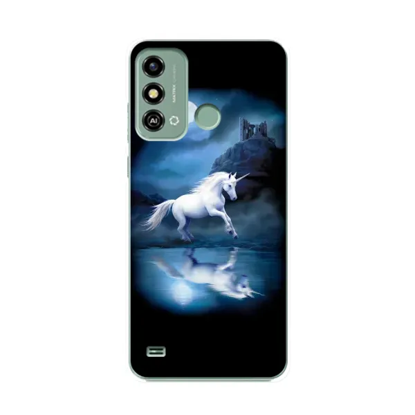 Чехол с принтом «Единорог» для ZTE Blade A53