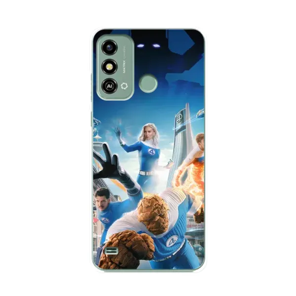 Чехол с принтом «Герои Фантастическая Четверка» для ZTE Blade A53