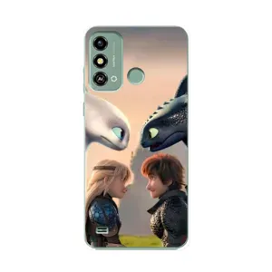 Чохол як приборкати дракона на ZTE Blade A53 (Гикавка і Астрід)